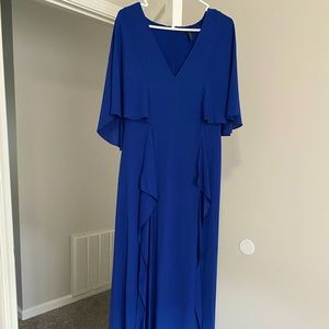 BCBG MAXAZRIA V-Neck Maxi Dress
